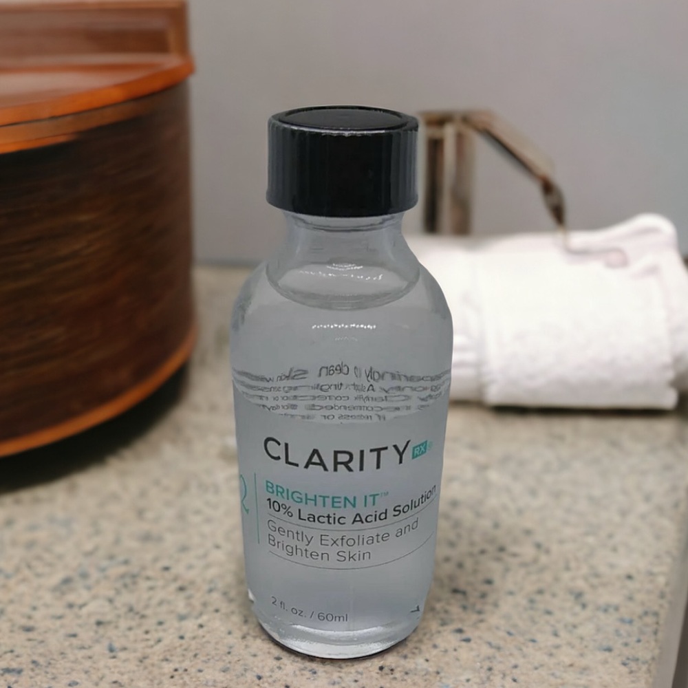 Clarity rx brighten it 10% lactic acid solution